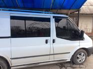 Ford Transit 2000–2014 Dachreling Chrom Kunststoff Endkappen Foto 5