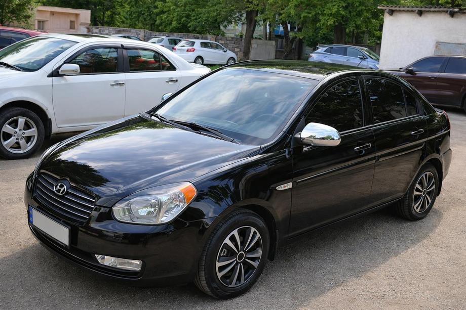 Hyundai Accent 2006-2010 Spiegelabdeckungen (2 Stk., Kunststoff) OmsaLine Image
