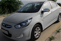 Hyundai Accent 2011-2017 Spiegelabdeckungen ohne Blinker-Aussparung (2 Stk) Foto 1