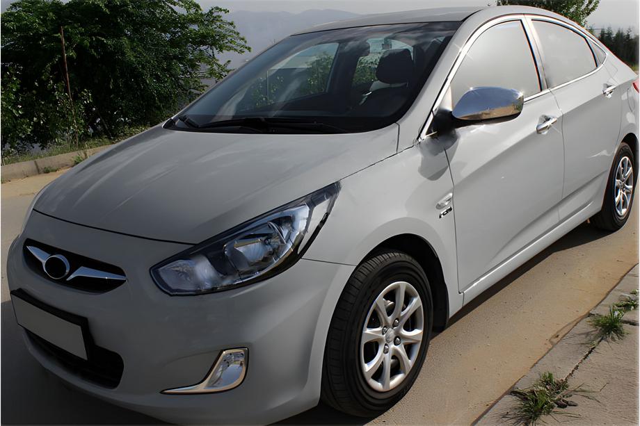 Hyundai Accent 2011-2017 Spiegelabdeckungen ohne Blinker-Aussparung (2 Stk) Image