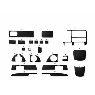 Armaturenbrett Blenden Innenraum (1995-1999) Chevrolet Tahoe 1995-1999