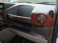 Fiat Doblo I 2005-2010 Armaturenbrett Abdeckungen Aluminium Foto 13