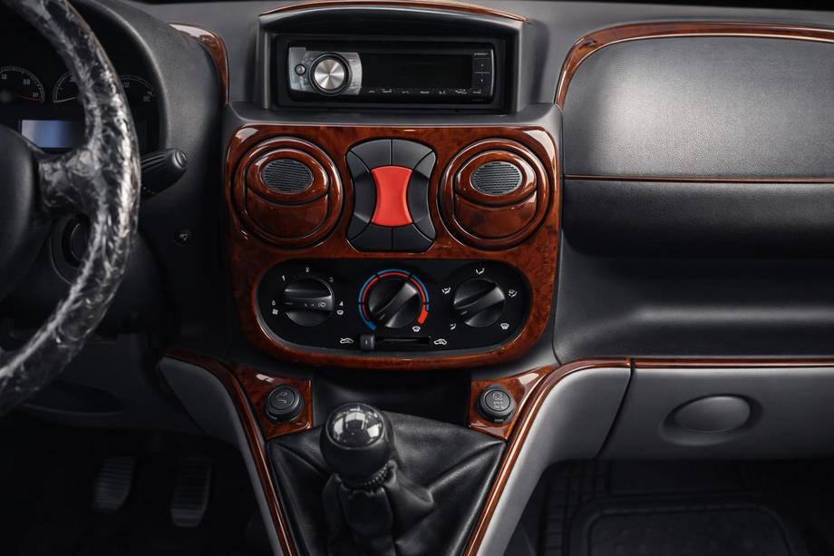 Fiat Doblo I 2005-2010 Armaturenbrett Abdeckungen Aluminium Image