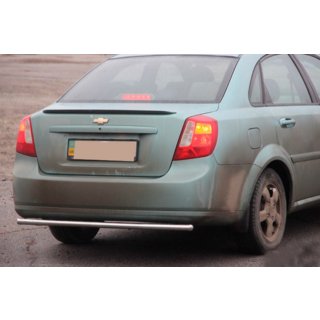 Heckschutz AK002 (42mm, Edelstahl) Chevrolet Lacetti 2003-2024 Foto 4