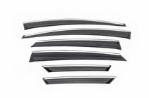 Ford Focus III 2011-2017 Chrom Windabweiser (6 Stk., Sunflex) Foto 3