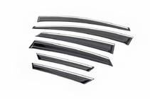 Ford Focus III 2011-2017 Chrom Windabweiser (6 Stk., Sunflex) Foto 4