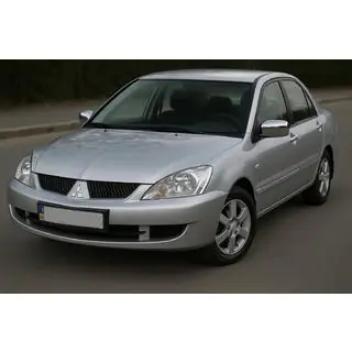 Spiegelabdeckungen Chrom (2 Stk) Mitsubishi Lancer 9 2004-2008 Foto 3