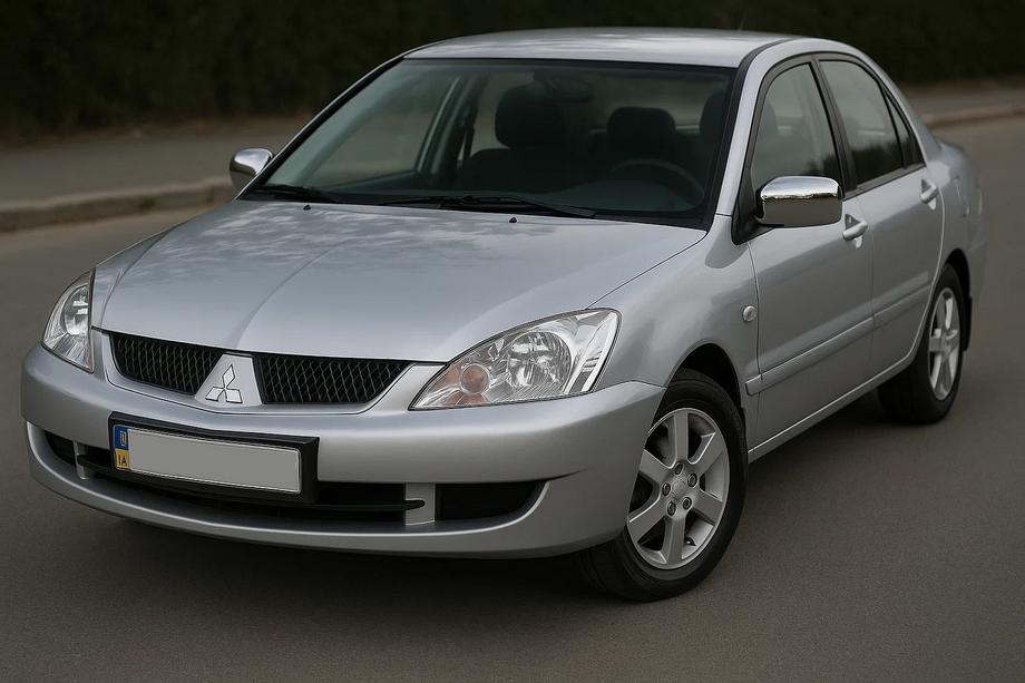 Mitsubishi Lancer 9 2004-2008 Spiegelabdeckungen Chrom (2 Stk) Polierter Edelstahl Foto 3