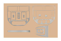 Ford C-Max 2004-2010 Armaturenbrett Abdeckungen Aluminium Foto 3