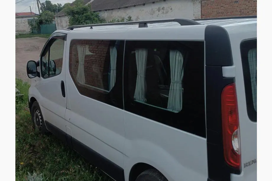 Nissan Primastar 2002-2014 Dachreling Schwarz Foto 9