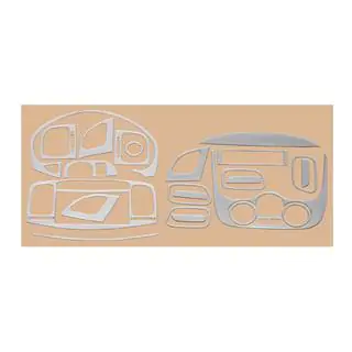 Armaturenbrett Abdeckungen Hyundai Accent 2006-2010 Foto 3