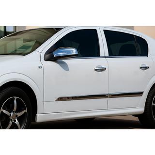 Türleisten Edelstahl (4 Stk) Opel Astra H 2004-2013 Foto 1