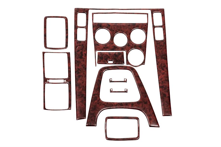 Hyundai Tucson JM 2004- Armaturenbrett Abdeckungen (verschiedene Ausführungen) Carbon Image