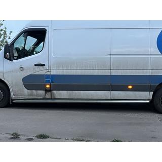 Seitenschweller Premium (2 Stk., Edelstahl) Opel Movano 2010-2021 Foto 3