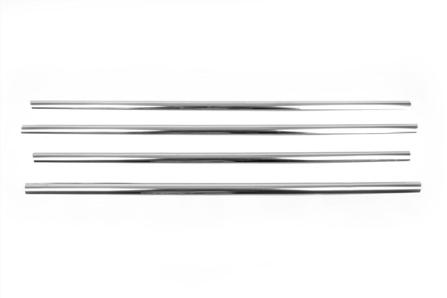 Opel Vectra C 2002-2008 Fensterzierleisten außen Edelstahl (4 Stk) OmsaLine - Italienischer Edelstahl Foto 2