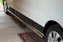 Opel Vivaro 2001–2015 Seitliche Rohre (2 Stk., Edelstahl) Foto 8
