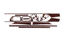 Nissan Primera P12 2002–2007 Armaturenbrett Abdeckungen Foto 1