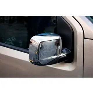 Spiegelabdeckungen komplett (2 Stk., Edelstahl) Peugeot Bipper 2008-2017 Foto 2