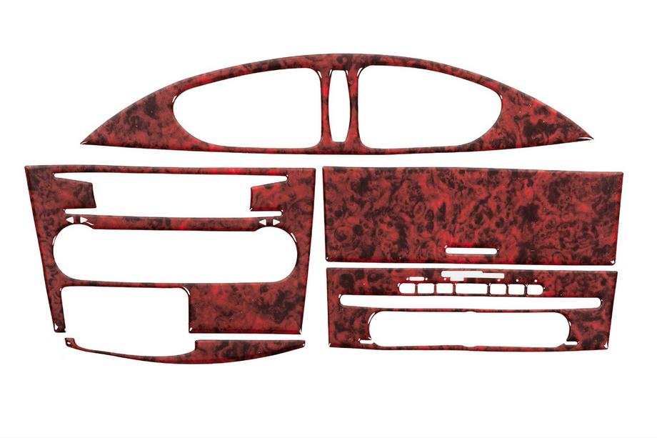 Renault Laguna 2001-2007 Armaturenbrett Abdeckungen (2005-2007) Aluminium Image