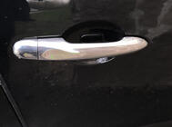 Renault Fluence 2009-2016 Chrom Türgriffblenden (4 Stk., Edelstahl) 4 Türen, Carmos - Türkischer Stahl Foto 5