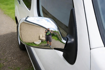 Renault Kangoo 1998-2008 Spiegelabdeckungen Chrom (2004-2008, 2 Stk) Carmos - Türkischer Edelstahl Foto 1