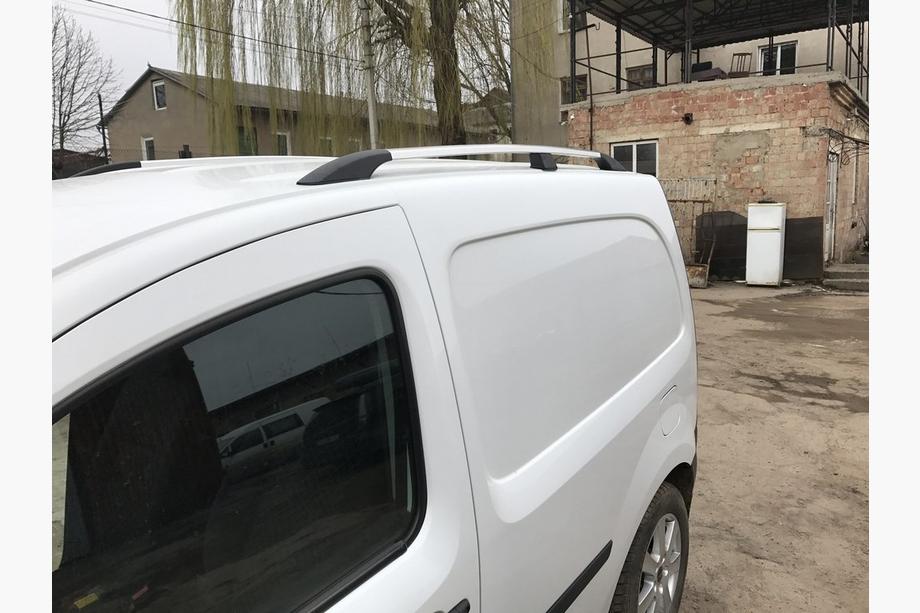 Renault Kangoo 2008–2020 Dachreling Chrom Maxi-Basis, Kunststofffüße Foto 10
