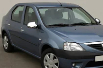 Renault Logan I 2005-2008 Spiegelabdeckungen komplett (2 Stk) Foto 1