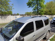 Renault Logan MCV 2005-2013 Dachreling Schwarz Foto 1