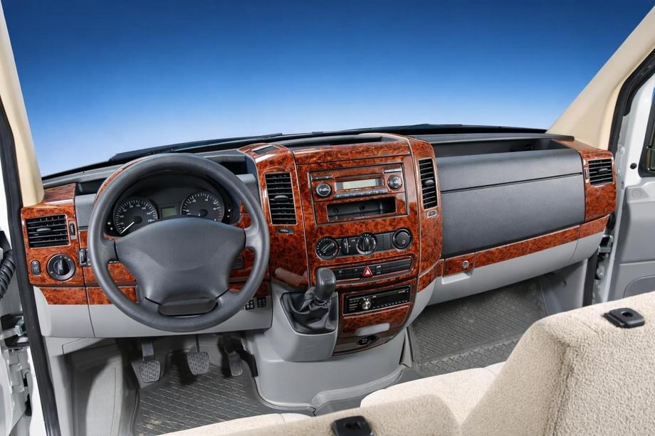Volkswagen Crafter 2006-2016 Armaturenbrett Abdeckungen (50-teilig) Titan Image