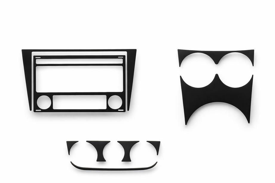 Volkswagen Fox 2003-2021 Armaturenbrett Abdeckungen Aluminium Image