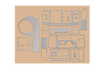 Volkswagen T5 2010-2015 Armaturenbrett Abdeckungen Titan Foto 8
