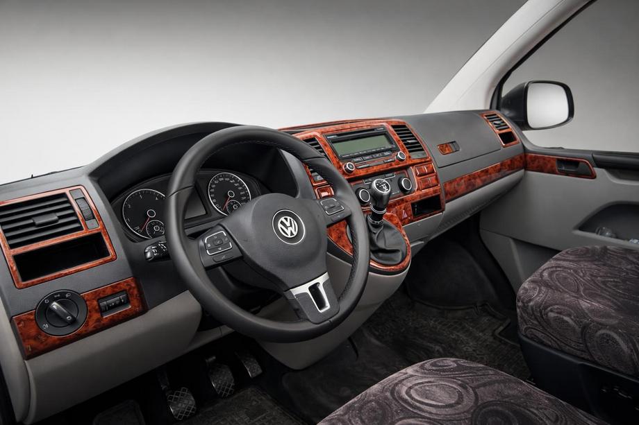 Volkswagen T5 2010-2015 Armaturenbrett Abdeckungen Titan Image