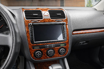 Volkswagen Golf 5 2003-2009 Armaturenbrett Abdeckungen Aluminium Foto 1
