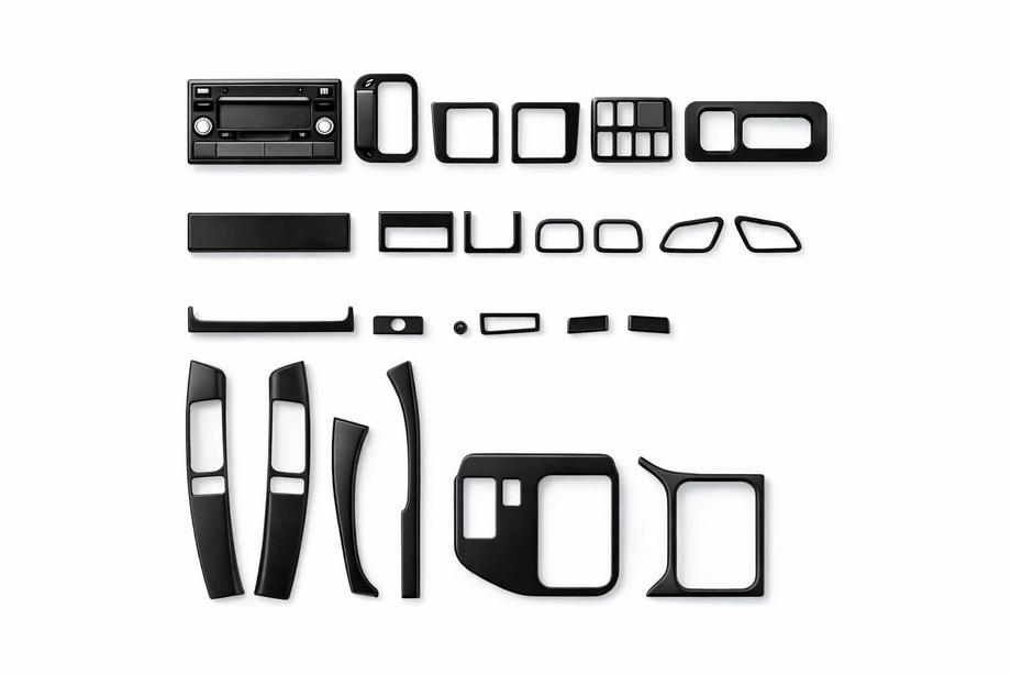 Toyota Land Cruiser Prado 120 2002-2009 Innenraum Zierleisten für Autos Aluminium Image