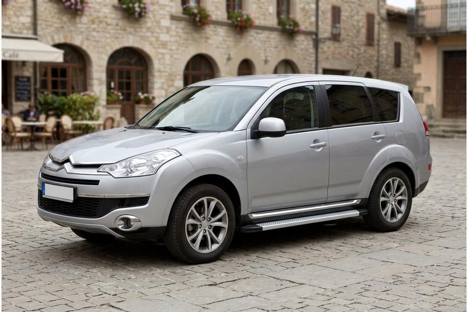 Citroen C-Crosser 2007-2013 Seitenschweller Maya V2 (2 Stk., Aluminium) Image
