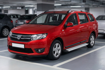 Dacia Logan MCV 2013-2020 Seitenschweller Maya V2 (2 Stk., Aluminium) Foto 1