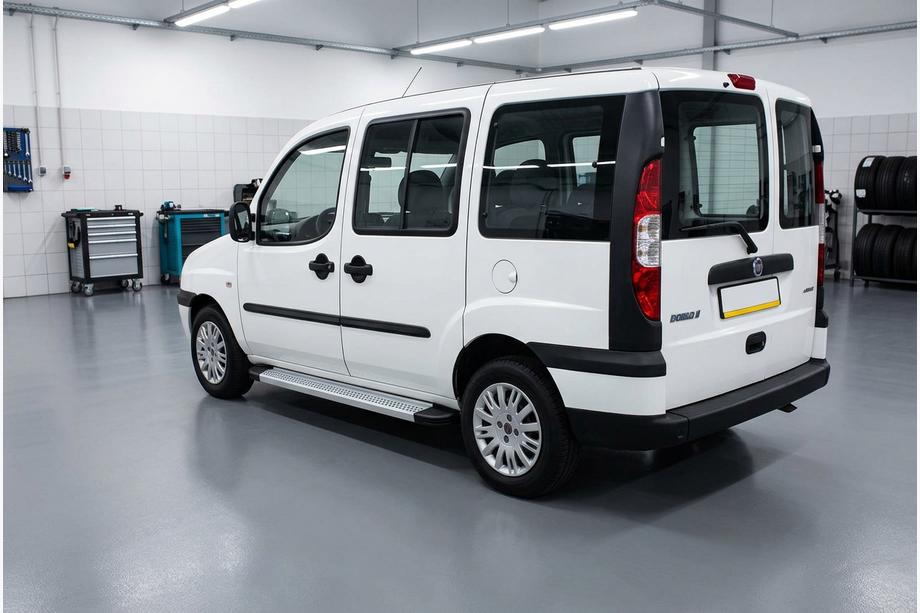 Fiat Doblo I 2001-2005 Seitenschweller Maya V2 (2 Stk., Aluminium) Image