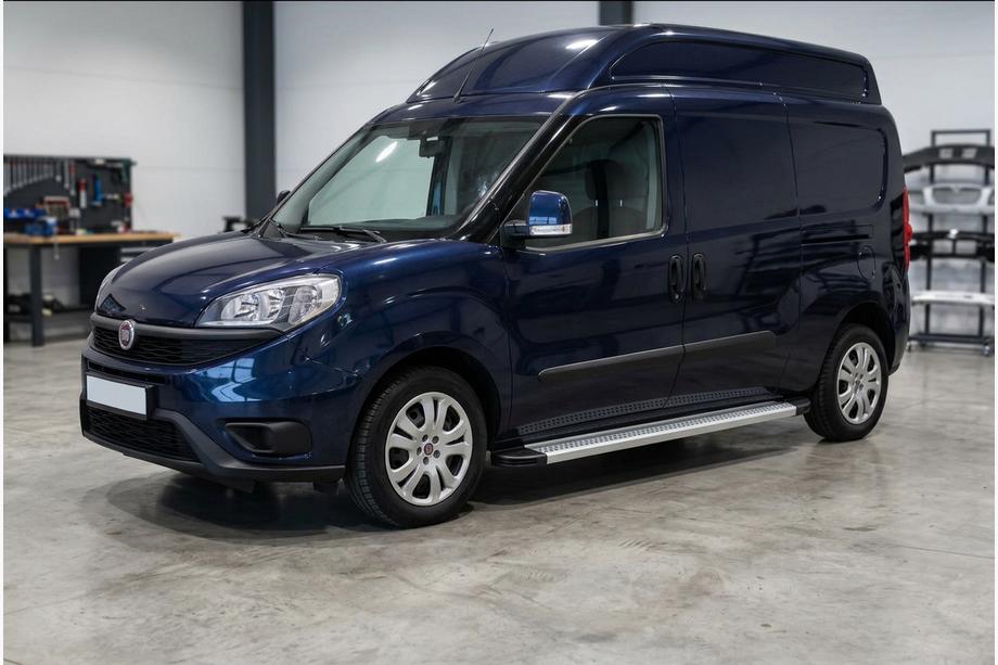 Fiat Doblo II 2010-2022 Seitenschweller Maya V2 (2 Stk., Aluminium) Image