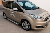 Ford Courier 2014-2023 Seitenschweller Maya V2 (2 Stk., Aluminium) Foto 1