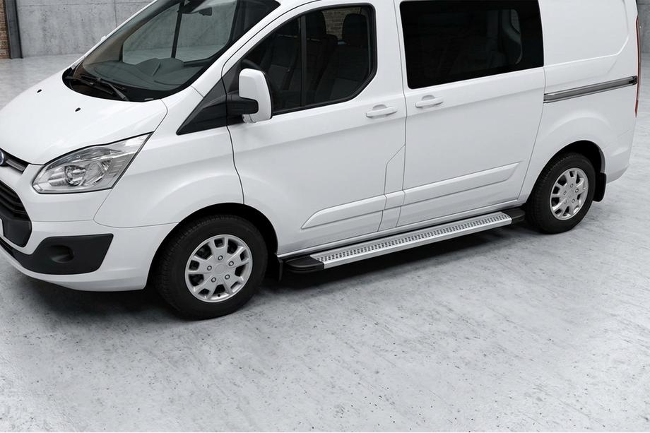 Ford Custom 2013-2022 Seitenschweller Maya V2 (2 Stk., Aluminium) Image