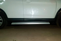 Honda CRV 2012-2016 Seitenschweller Maya V2 (2 Stk., Aluminium) Foto 4