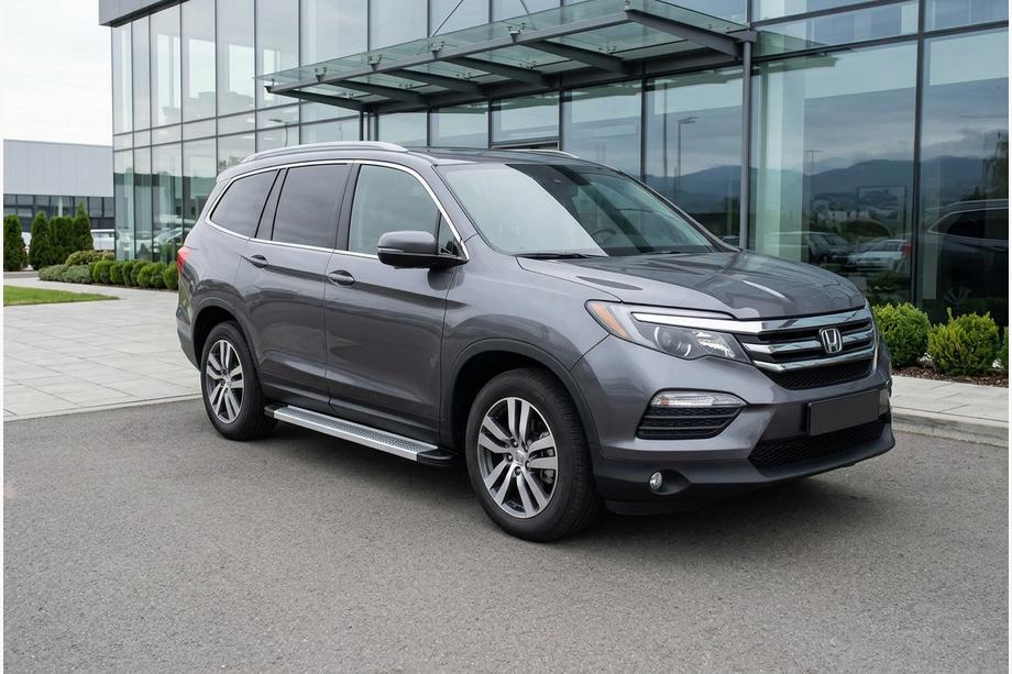 Honda Pilot 2015-2022 Seitenschweller Maya V2 (2 Stk., Aluminium) Image