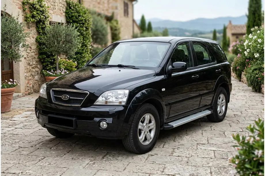 Kia Sorento I BL 2002-2009 Seitenschweller Maya V2 (2 Stk., Aluminium) Image