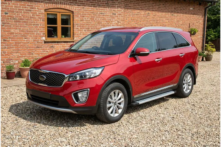Kia Sorento III UM 2014-2020 Seitenschweller Maya V2 (2 Stk., Aluminium) Image