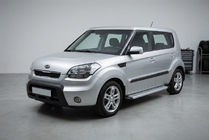 Kia Soul I 2008-2013 Seitenschweller Maya V2 (2 Stk., Aluminium) Foto 1