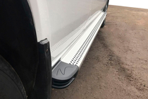 Volkswagen LT 1995-2006 Seitenschweller Maya V2 (2 Stk., Aluminium) Mittlerer Radstand Foto 1