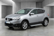 Nissan Qashqai 2010-2014 Seitenschweller Maya V2 (2 Stk., Aluminium) Foto 1