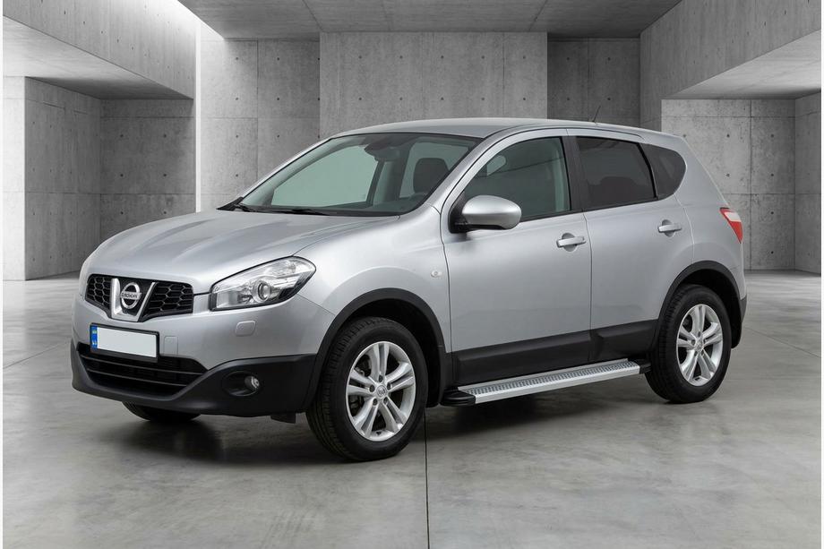Nissan Qashqai 2010-2014 Seitenschweller Maya V2 (2 Stk., Aluminium) Image