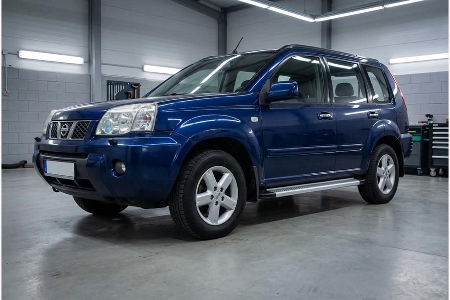 Nissan X-trail T30 2002-2007 Seitenschweller Maya V2 (2 Stk., Aluminium) Image