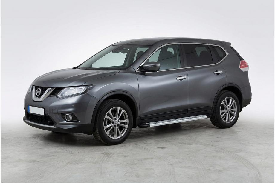 Nissan X-trail T32/Rogue 2014-2021 Seitenschweller Maya V2 (2 Stk., Aluminium) Image
